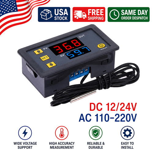 12v temperature controller - 12v,