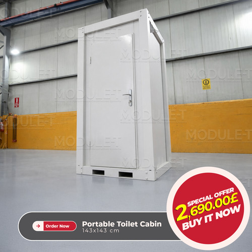Portable toilet cabin - portable,