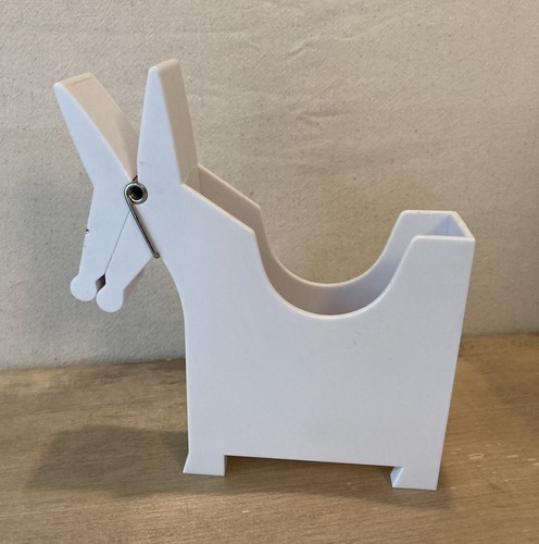 White horse novelty pen holder - horse,