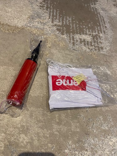 Supreme inflatable white blimp - white,
