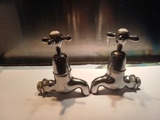 Vintage Chrome Plated Brass