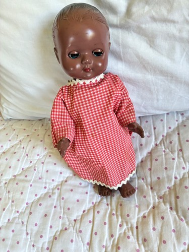Vintage black doll inch - vintage,