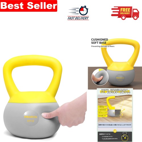 Soft kettlebell set 10kg - soft, 2-10kg