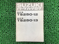 TS250 Parts List 12 13 Suzuki