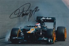 Vitaly Petrov Hand Signed 12x8 Photo F1 Autograph Caterham F1 Team 3