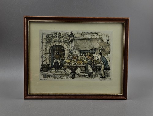 Vintage anton pieck print the - vintage,