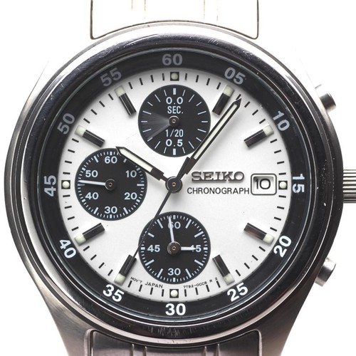 Seiko 7t92 0cc0 panda - 7t92-0cc0,