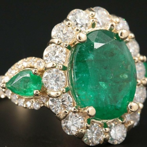 2ct oval lab created - 2ct, emerald