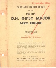 Gipsy Major engine care &