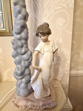  Lladro Nao How pretty vintage table lamp, excellent condition with original box