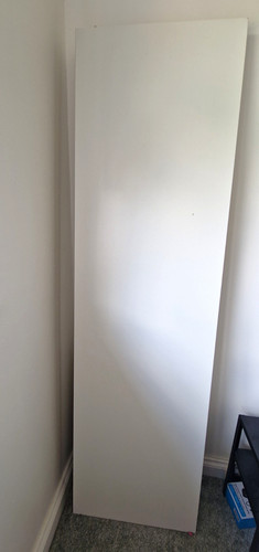 White flush interior - white, door