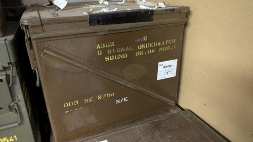 Metal ammo box - box, |