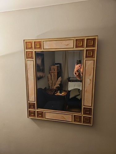 Antique mirror art deco - mirror.,
