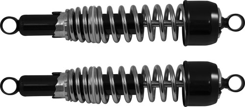 Shock absorbers rear chrome - absorbers,