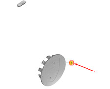 PORSCHE 911 992 Wheel Hub Cap