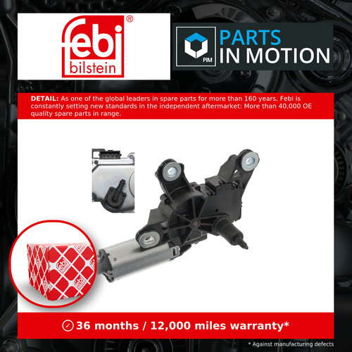 Wiper motor fits audi 8rb - wiper, q5