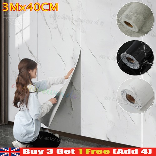 Thick marble wallpaper - 3m,