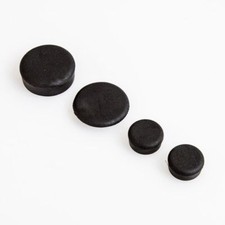 4 Piece Black Rubber Frame Plug Set for Yamaha YZF-R1 04-05