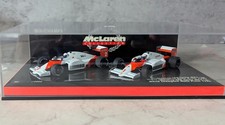 Minichamps McLaren Tag Turbo Champion Set MP4/2B & 2C 1985 & 1986 Alain Prost