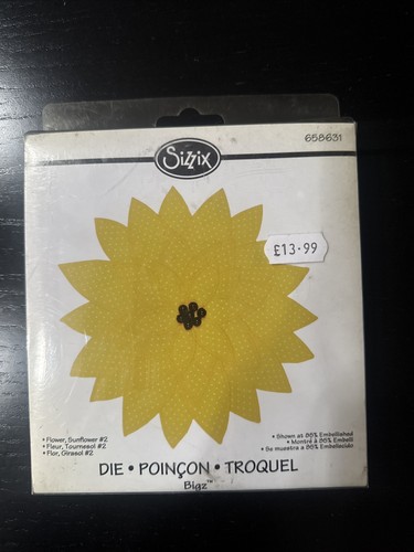 Sizzix bigz sunflower die - #2,