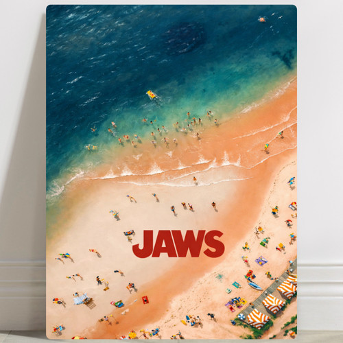 Jaws movie beach aluminium - jaws,
