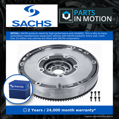 Dual mass flywheel - dual, fits