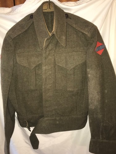 Ww2 canadian army battledress - ww2,