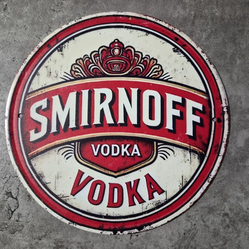 Metal smirnoff man cave - metal,