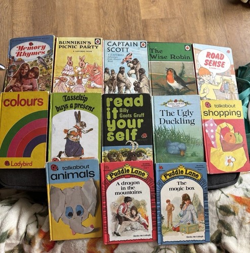 Ladybird books in very - x, 13.