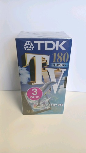 Tdk 180 sealed pack - sealed,