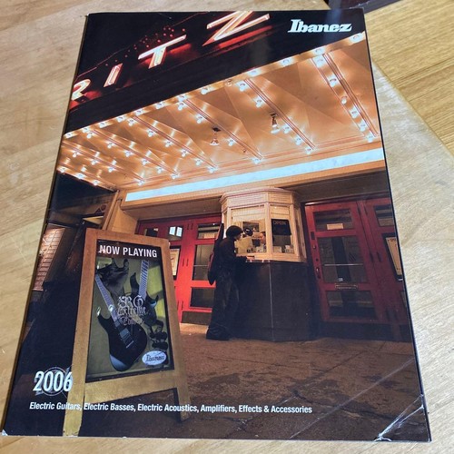 Ibanez 2006 catalog guitar - ibanez,
