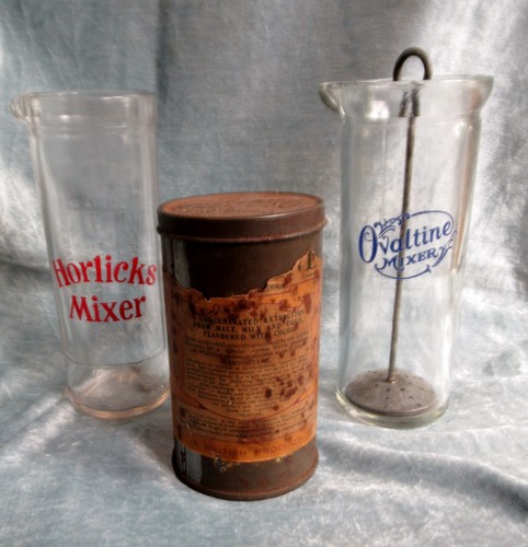 Antique ovaltine tin with - ovaltine,