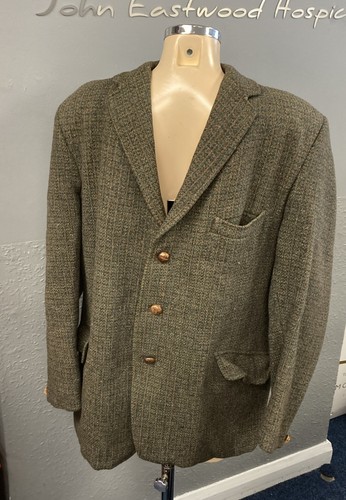 Mens used harris tweed jacket - tweed,
