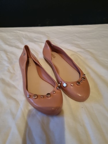 Melissa flat shoes coffee - melissa,