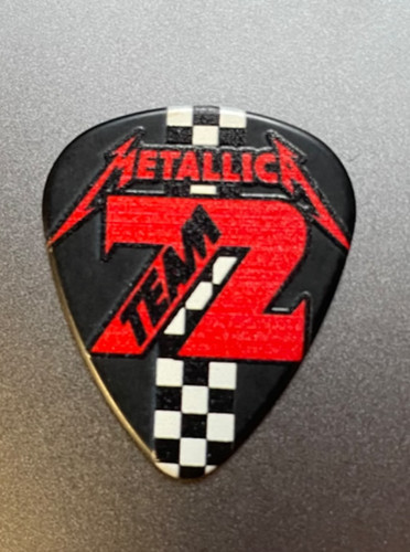 Official metallica guitar pick - metallica,