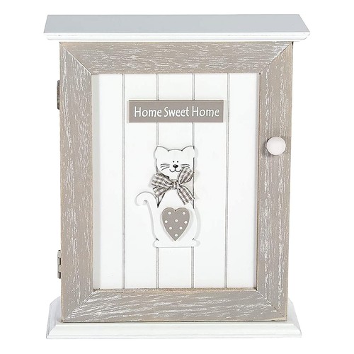Key box wall mounted cat - box,