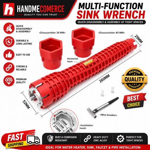 In1 faucet wrench sink - 8,