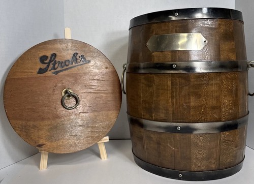 Vintage stroh beer - vintage, wooden