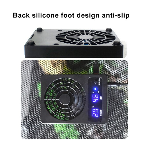 Smart reptile vent - smart, temp