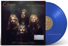 QUEEN 12" Bohemian Rhapsody Translucent BLUE COLOURED VINYL Ltd 2025 IN STOCK