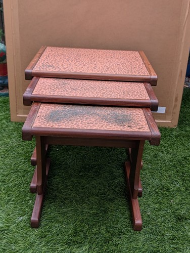 Vintage nest tables - vintage,