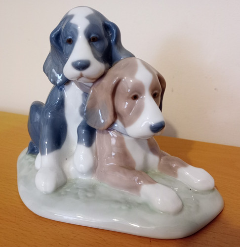 Vintage nao lladro dogs - lladro,