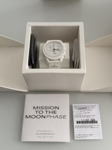 Omega swatch white snoopy - omega, x