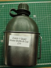 Genuine Dutch Army Canteen Set