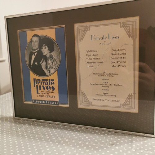 Joan collins signed private - joan,