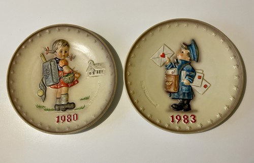 Goebel hummel annual plates - mj,