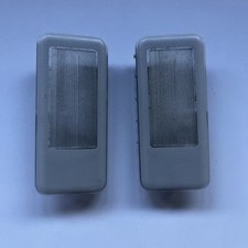 Bmw E36 Sunvisor Light Roof Lamps PAIR Genuine Hella 140930