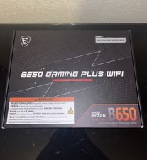 MSI B650 GAMING PLUS  WIFI AM5 AMD DDR5 Motherboard