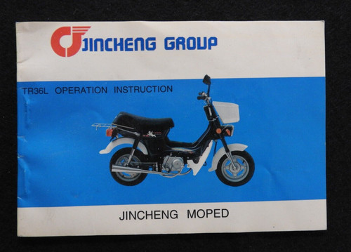 Vintage jincheng tr36l moped - vintage,