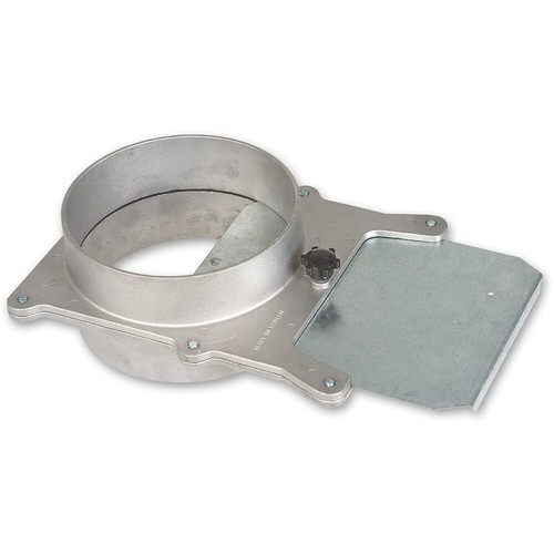 Aluminium blast gate 150mm - gate,